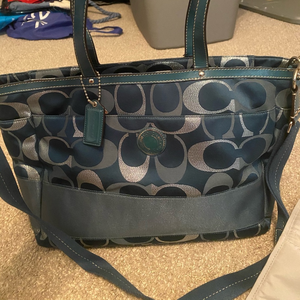 Coach diaper bag